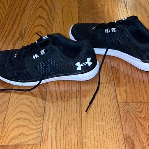 Under Armour black sneakers